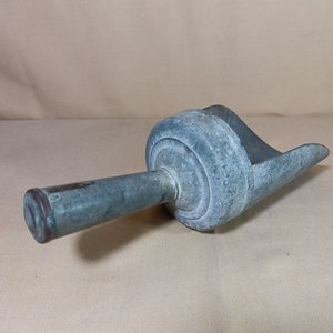 Cuchara Granelera Galvanizada Antigua - imagen 2