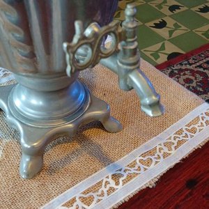 Samovar Ruso Eléctrico Metálico con Detalles Originales - imagen 2