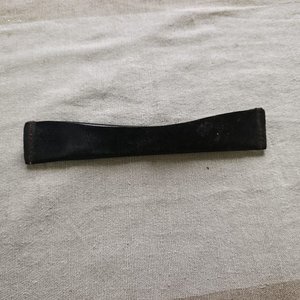 Antigua Navaja de Barbero Alemana con Estuche de Cuero - imagen 3