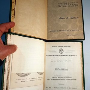 Publicaciones de la Academia Uruguaya de Numismática y Bibliofilia: Muestra Numismática 1960 y Cultura Italiana 1963 - imagen 10