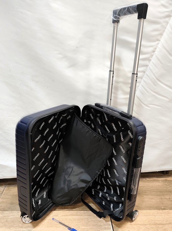 VALIJA CARRO DE VIAJE PAREDES RÍGIDAS CON COMBINACIÓN DE ABORDO, AZUL - imagen 3