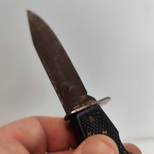 Cuchillo Multiuso Solingen Vintage con Grabado "CL" - imagen 6