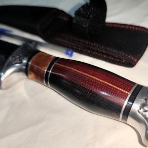 Cuchillo de Asador de Alta Gama con Funda y Empuñadura Lustrada - imagen 3