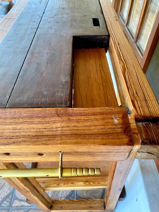 Mesa de estilo barra antigua - imagen 12