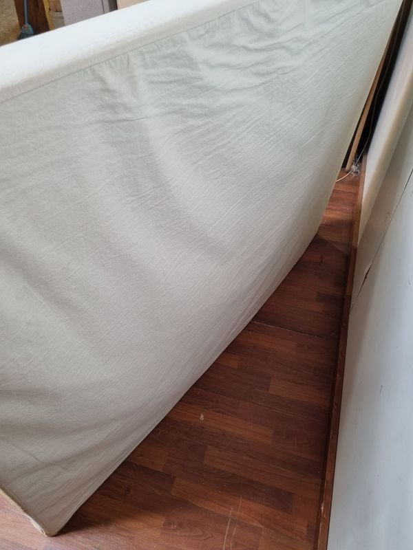 Manta de algodón blanca para cama - imagen 2