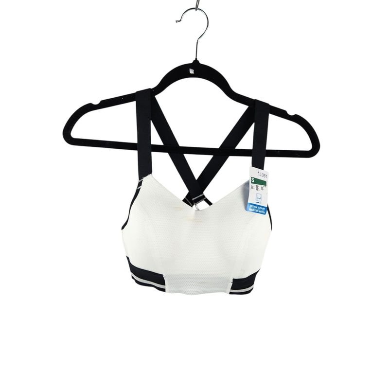 Corpiño Deportivo Blanco Talle S con Detalles