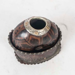 Mate Galleta con Virola de Platería Criolla - imagen 2