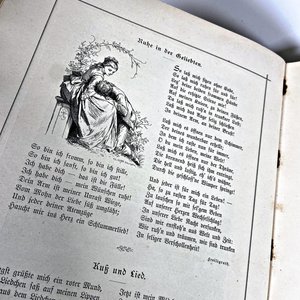 Seis Libros Antiguos con Ilustraciones y Hojas Caladas - imagen 9
