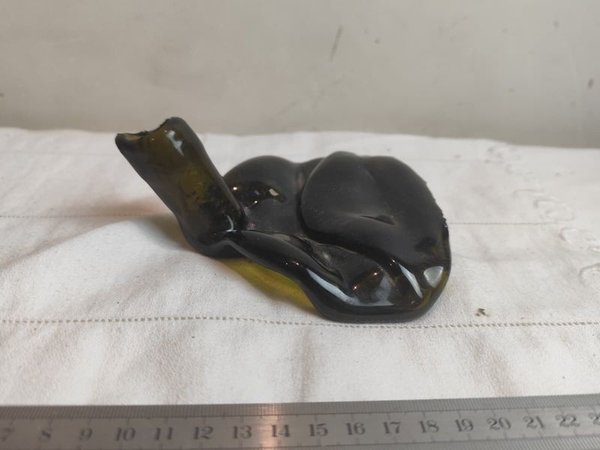 Escultura en vidrio sin firma - imagen 1