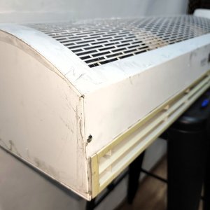 Cortina de Aire Comercial 90cm 196W - Funciona OK, Sin Control - imagen 3