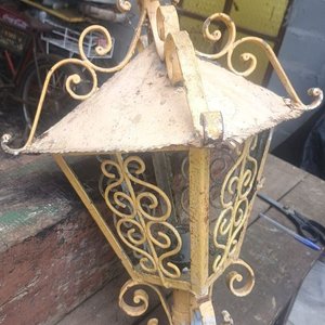 Farol Antiguo Colonial de Jardín Estilo Rústico - imagen 2
