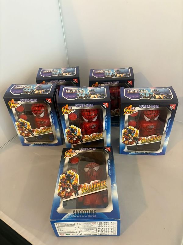 Lote anterior: Muñecos de Spiderman con función de disparo