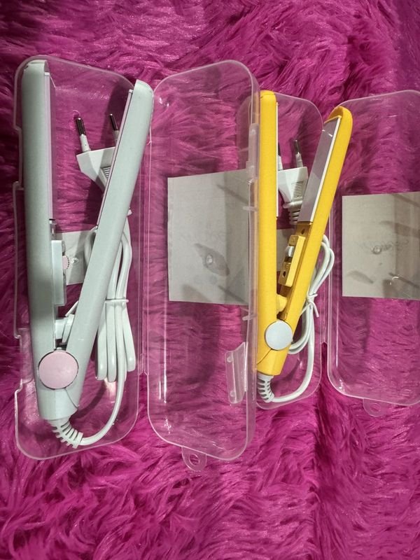 Dos Planchitas para el Pelo Nuevas en Caja