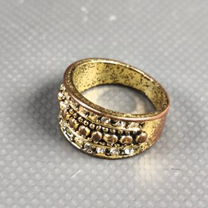 Juego de Joyas: Dije y Caravanas Diseño Gota, Anillos Talla 19 y 20 - imagen 8