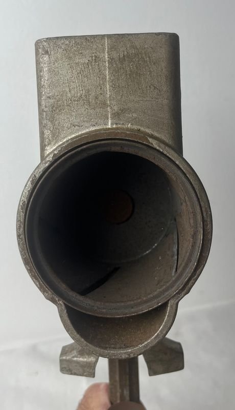 Rebanador antiguo de metal, excelente condición - imagen 6