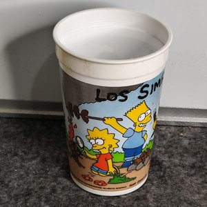 Vaso Coleccionable "Los Simpson" Pepsi Años 90 - imagen 4