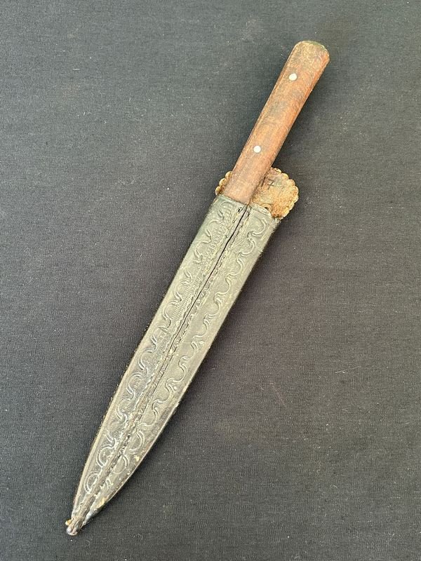 Cuchillo de campo antiguo y raro Marca Sapo - imagen 5