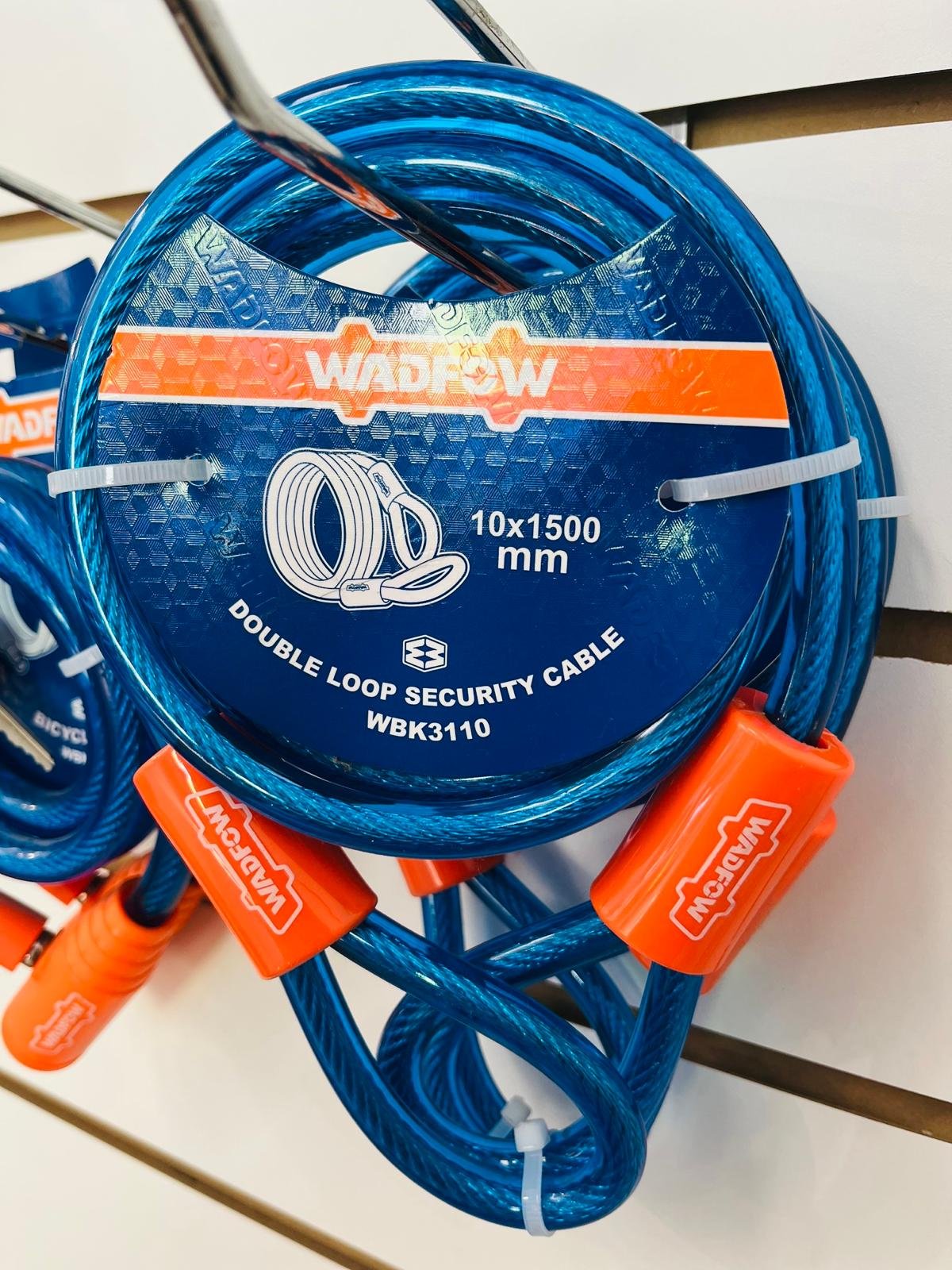 Candados de Seguridad para Bicicleta WADFOW Doble Aro 120 cm y 150 cm