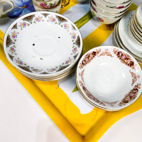 Lotes de loza en porcelana, antigua y vintage - imagen 6