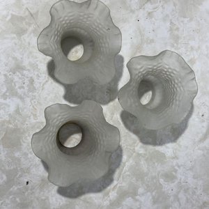 Set de 3 Pantallas para Lámparas de Techo o Apliques, Vidrio Esmaltado - imagen 4