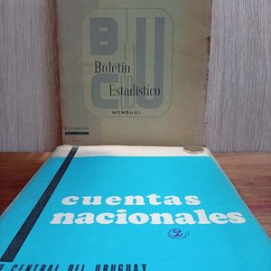 Lote de 3 Publicaciones del Banco Central del Uruguay: Cuentas Nacionales y Boletín Estadístico - imagen 2