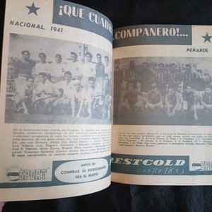 Revista Histórica de Fútbol Guía Sport: Historia de los Clásicos Peñarol vs Nacional (1932-1962) - imagen 4