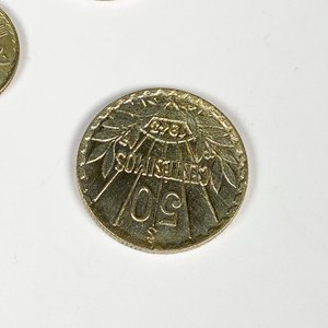 Seis Monedas de Plata Uruguayas: 50 y 20 Centésimos - imagen 4