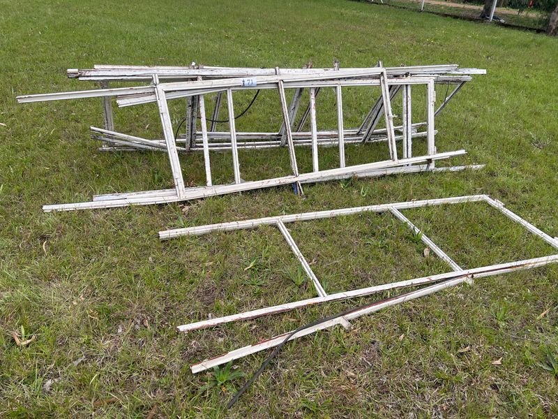 Estructuras Metálicas para Ventanas - Lote Completo