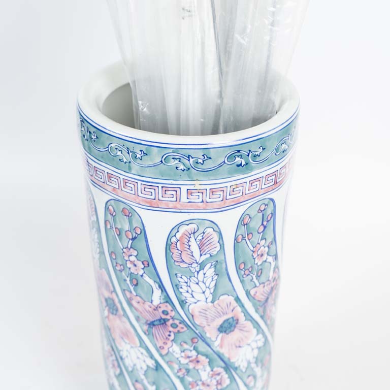 Paraguero y paraguas de porcelana china moderno - imagen 2