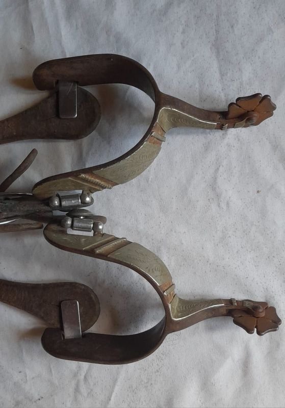 Espuelas de rodeo Norteamérica para coleccionistas - imagen 5