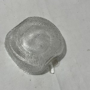 Ponchera y 6 Compoteras de Vidrio Prensado Diseño Manzana - imagen 7
