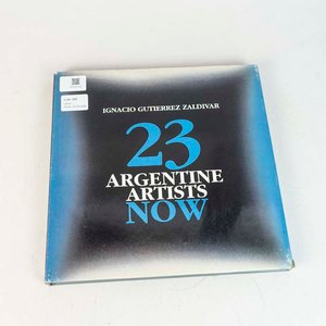 Lote siguiente: Libro "23 Argentine Artists Now" por Ignacio Gutierrez Zaldivar
