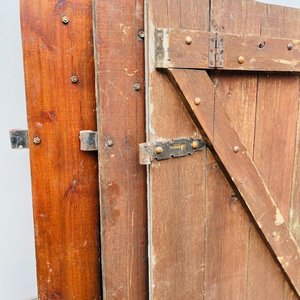 Lote de 4 Hojas de Ventana y 4 Postigones de Madera - imagen 3
