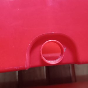 Balde Escurridor Rojo con Asa y Centrifugador Metálico - imagen 5