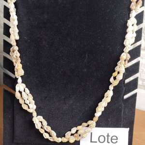 Lote de 3 Collares Largos: Conchas, Piedras y Estilo Boho - imagen 1