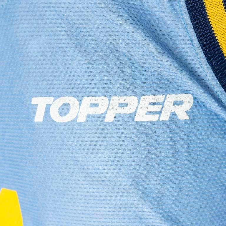 Camiseta de basketball de la selección de Uruguay de utilería marca TOPPER N°4 - imagen 3