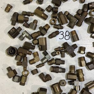 Lote de 15 Piezas de Bronce para Conexiones Neumáticas o Hidráulicas - imagen 2