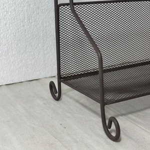 Adorno y Organizador de Hierro Forjado Estilo Bicicleta - imagen 12