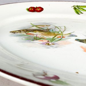 Bandeja Lozur con Decorado Fauna Marina y Vegetales - 41 x 31 cm - imagen 3
