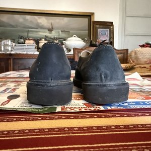 Mocasines Country de Cuero Oscuro con Pespuntes Decorativos - imagen 5