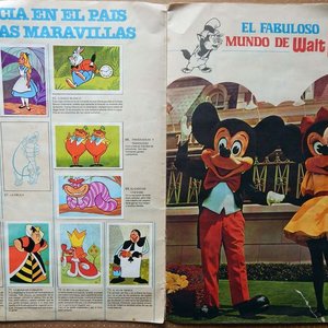 Álbum de Figuritas Disneylandia Mosca Hnos Diabel S.A. 1982 - imagen 2