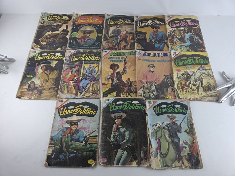 Lote anterior: Colección de historietas del Llanero Solitario