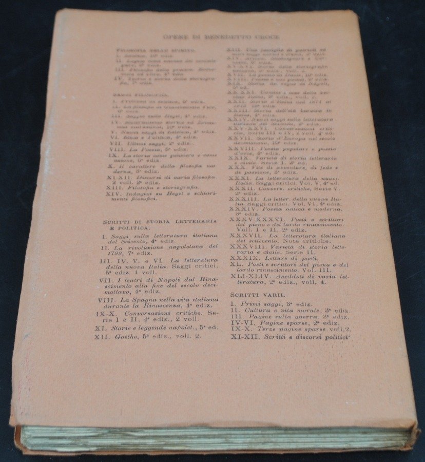 Libro de Poesía de Benedetto Croce - imagen 3