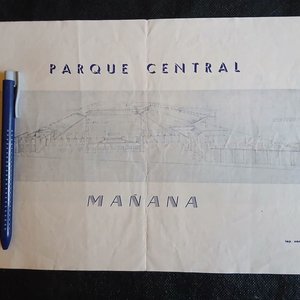 Proclama Histórica Club Nacional de Football: Construcción Tribuna Social Gran Parque Central c. 1938 - imagen 2
