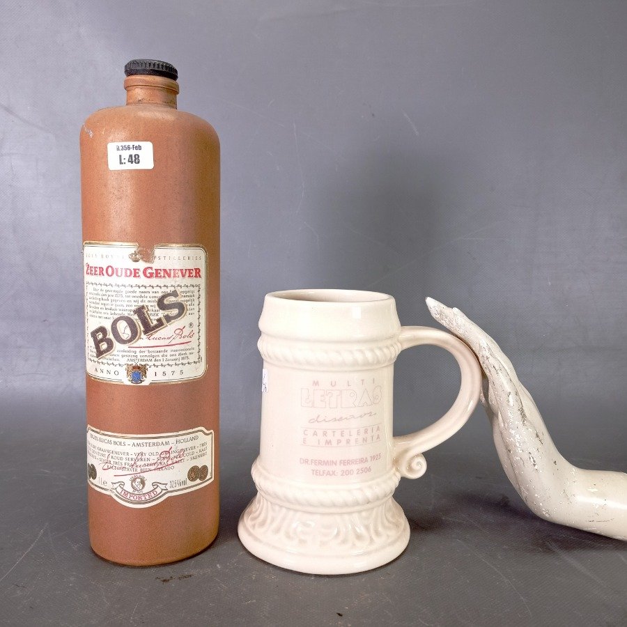 Bols genever bottle y jarra de cerveza en cerámica - imagen 5