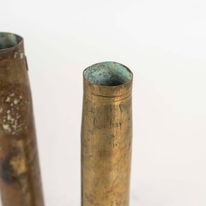 2 Cápsulas de Bala de Bronce Antiguas - imagen 2