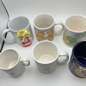 Lote de 6 Tazas de Cerámica con Diseños Variados - imagen 3