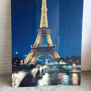 Biombo Decorativo Torre Eiffel 1.80 x 1.20 Metros - imagen 4