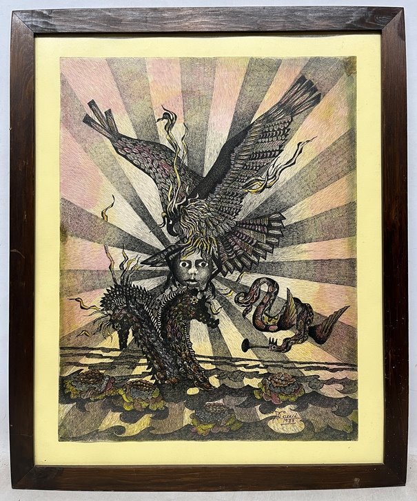 Lote anterior: Pintura de Dora Cami - Tinta y Acuarela sobre Papel