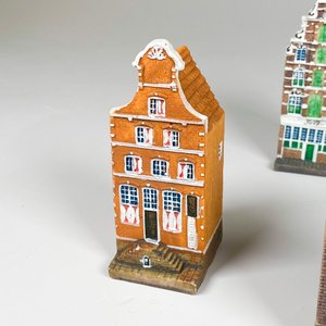 Cinco casas de coleccion en serie, con cajas alturas 12 cm - imagen 5